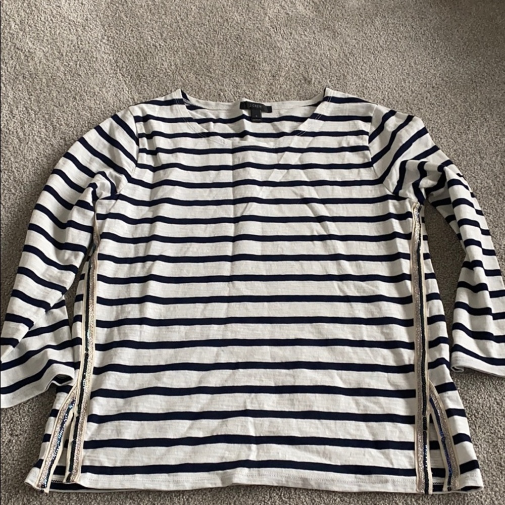 worn once j.crew top